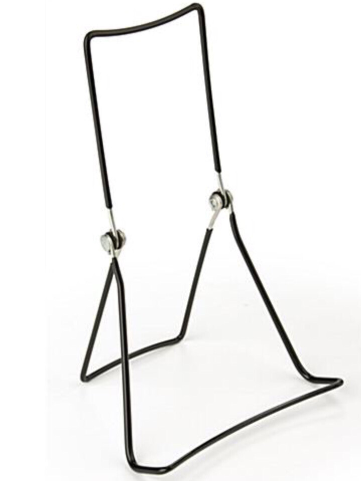 Black Wired Tabletop Easel