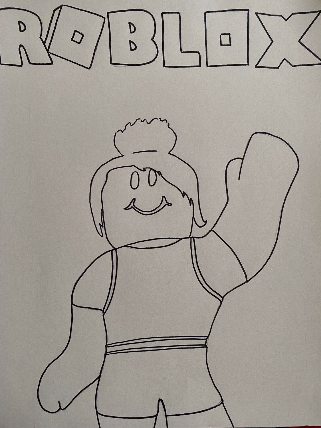 How to Draw the Roblox Logo  Roblox Art Lesson 