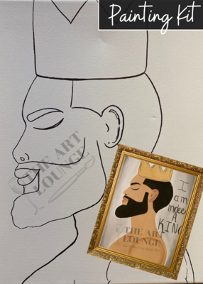 KING PAINT PARTY KIT