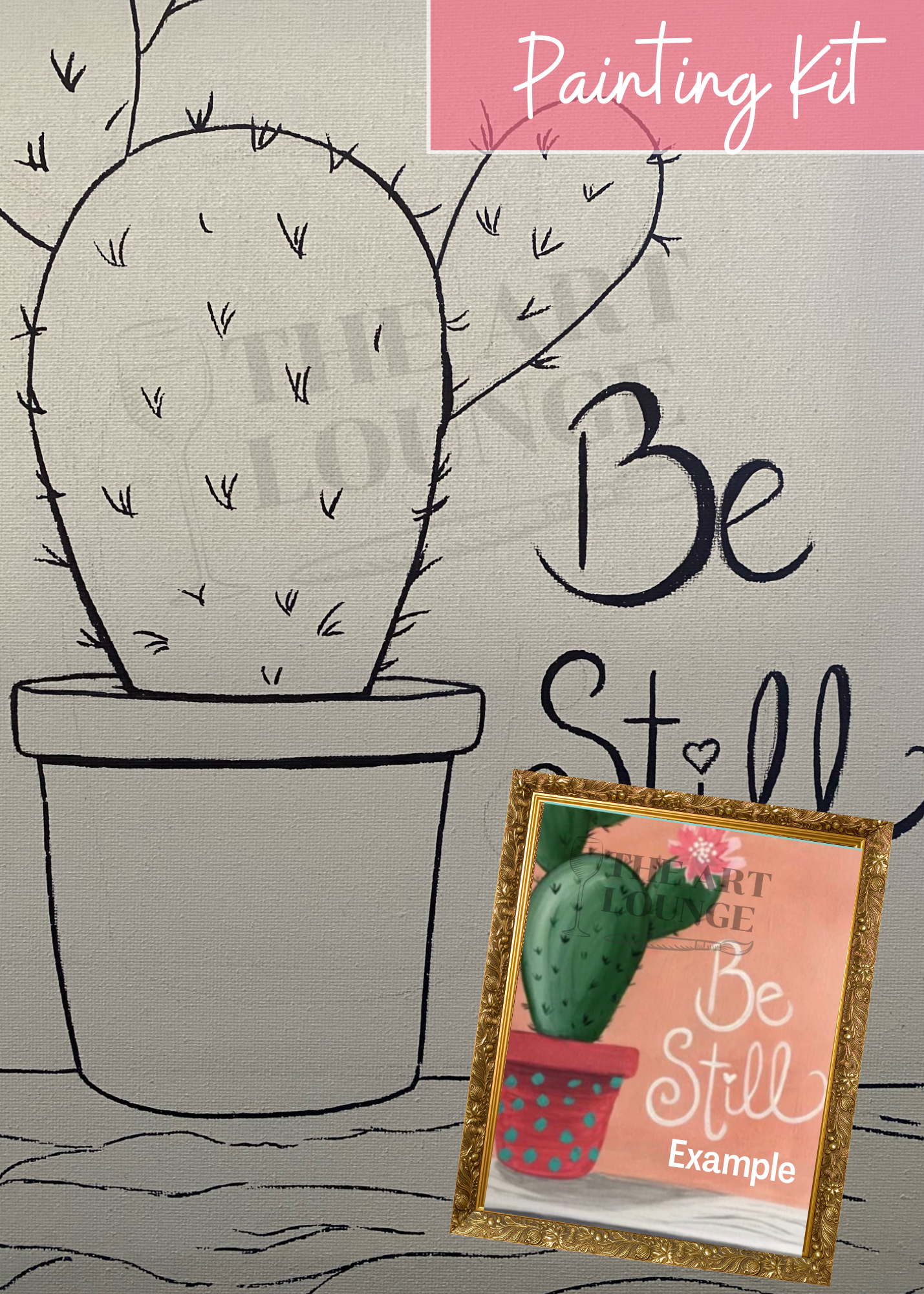 Blooming Cactus Paint Party Kits — Artsy Tessy