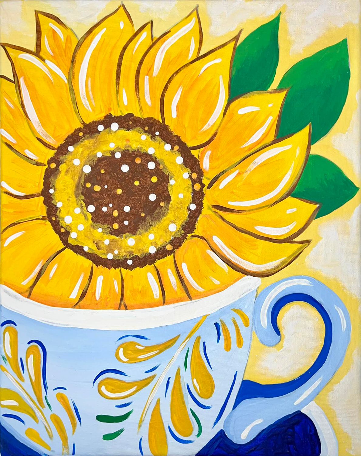 CUP OF SUNSHINE PAINT PARTY KIT