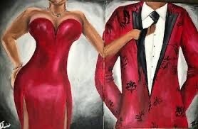 DATE NIGHT PRE-DRAWN CANVASES for 2