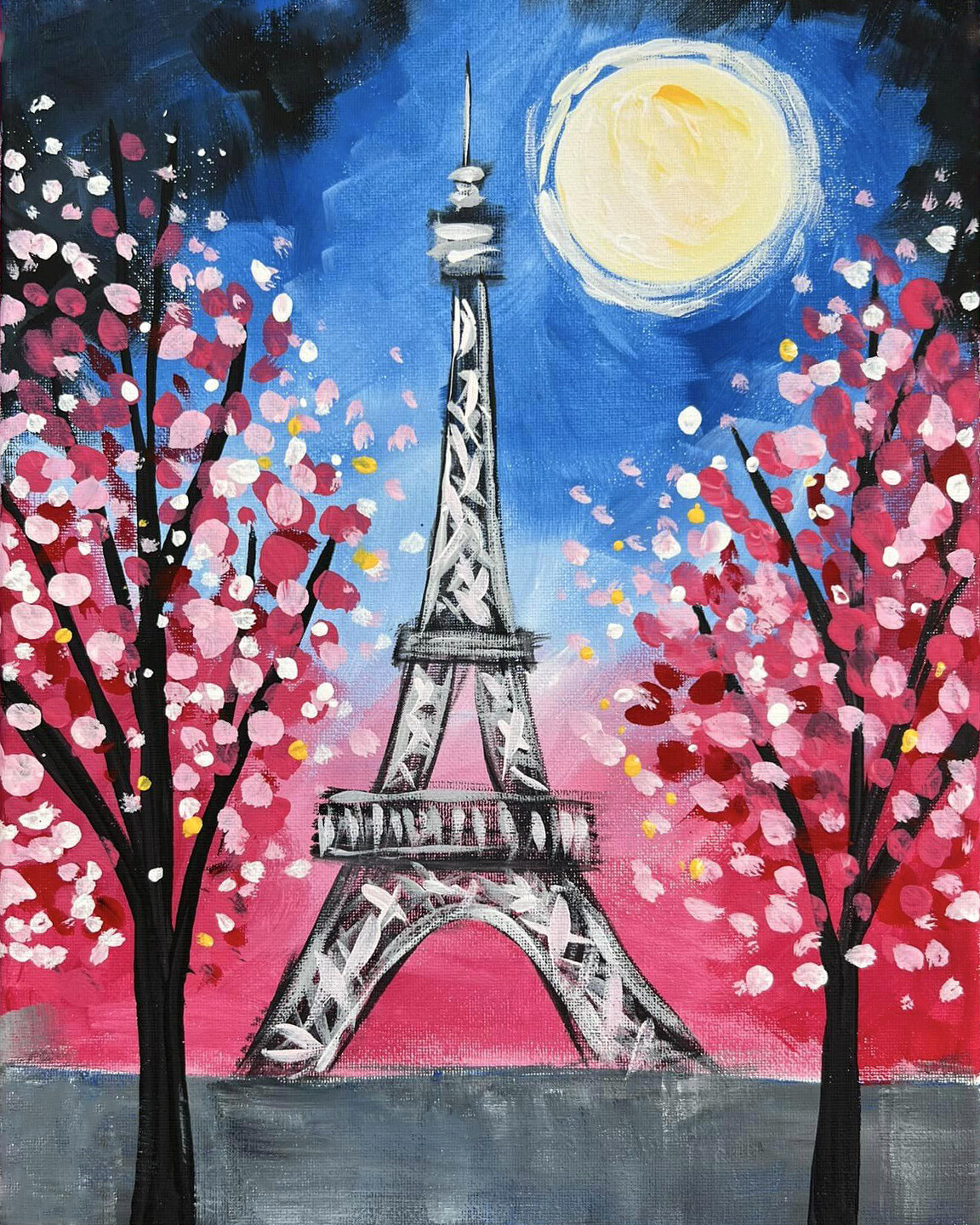 WE’LL ALWAYS HAVE PARIS PRE-DRAWN CANVAS