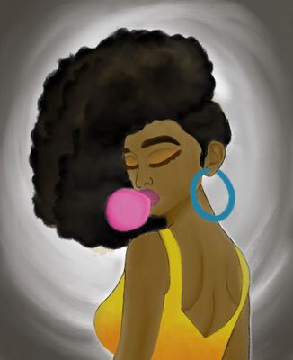 POPPING BUBBLES PREDRAWN CANVAS