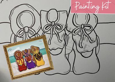 GIRLS TRIP PAINT KIT 