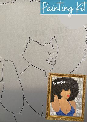 SPARKLE BABE PAINT KIT 