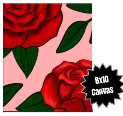 ROSES PAINT KIT 