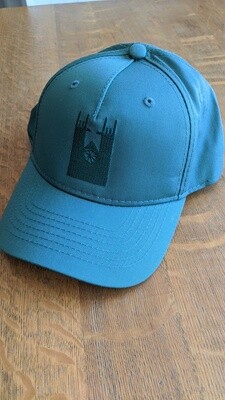 Green snap back baseball cap
