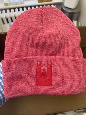 Pink Guelph Esteem Toque with Red Church