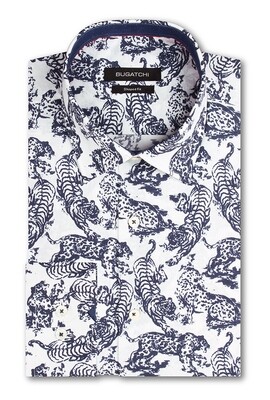 Bugatchi Big Cats LS Woven Shirt Bugatchi Big Cats LS Woven Shirt