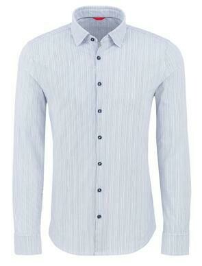 Stone Rose Stripe Performance Knit Long Sleeve Shirt Stone Rose Stripe Performance Knit Long Sleeve Shirt