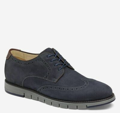 Johnston and Murphy Navy Martell wingtip Johnston and Murphy Navy Martell wingtip