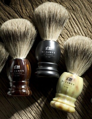 St. James of London Super Badger Shave Brush
