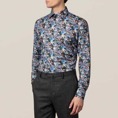 Retrofuture Print Contemporary Fit Shirt Retrofuture Print Contemporary Fit Shirt