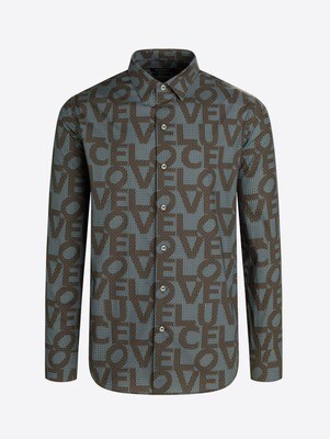 Bugatchi LOVE Block LS Shaped Fit Shirt Bugatchi LOVE Block LS Shaped Fit Shirt