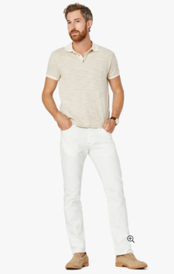 34 Heritage Courage Straight Leg Jeans In White Denim 34 Heritage Courage Straight Leg Jeans In White Denim