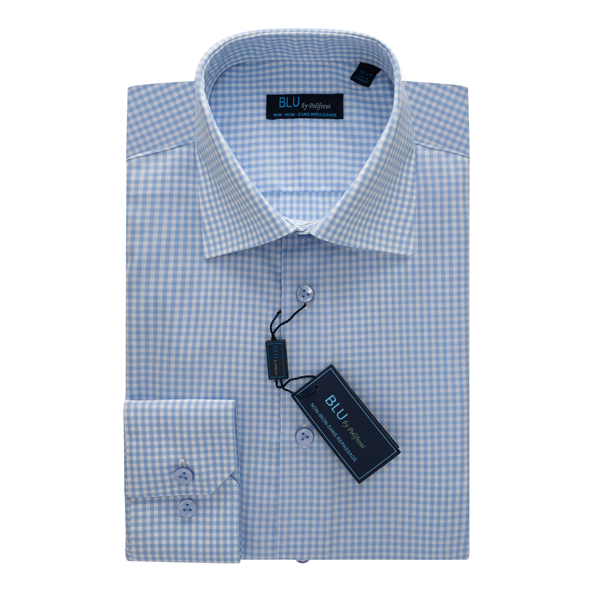 Gingham, Color: Sky Blue