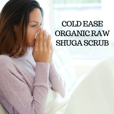 Cold Ease Organic Raw Shuga Scrub
(8 oz) Cold Ease Organic Raw Shuga Scrub
(8 oz)