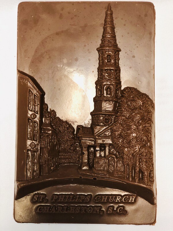 St. Phillips Church Chocolate Postcard