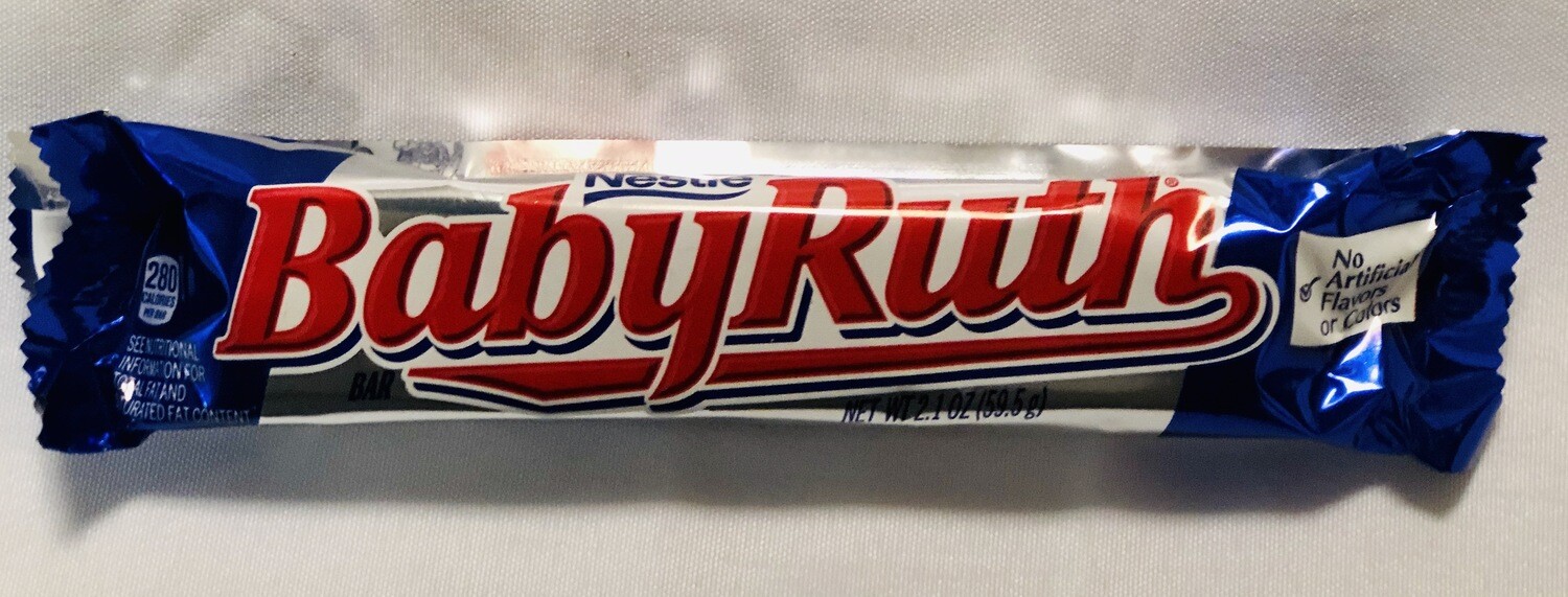 Baby Ruth 2.1 oz bar | Caramel Chocolate Candy Bar - Store Pralines ...