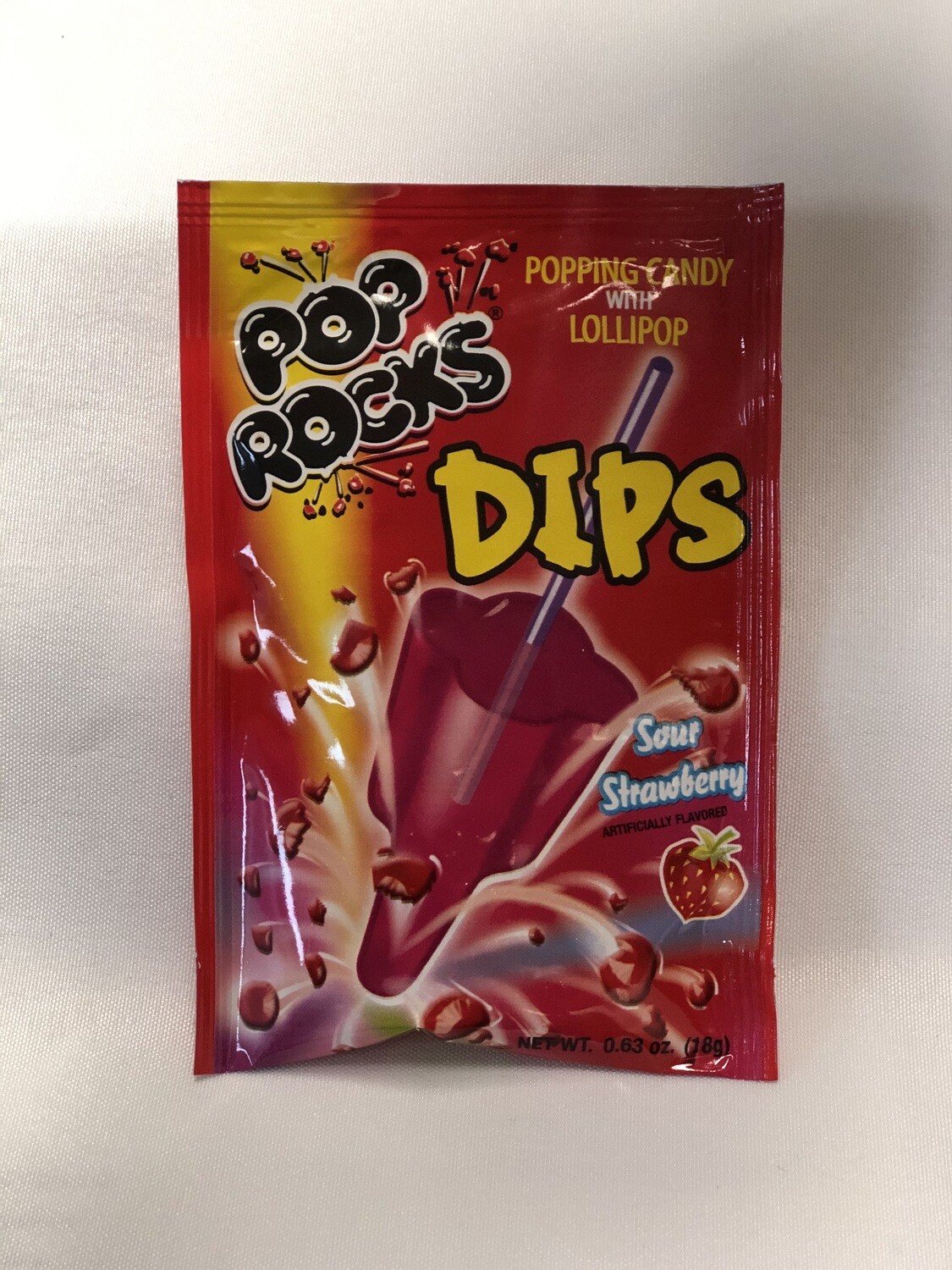 Pop Rocks DIPS Sour Strawberry