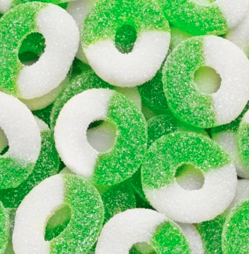 Gummy Apple Rings