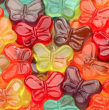 Gummy Butterflies