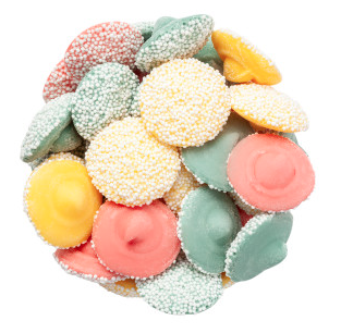 Smooth and Melty Nonpareil Wafers