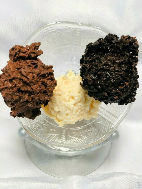Chocolate Coconut Haystacks (4)