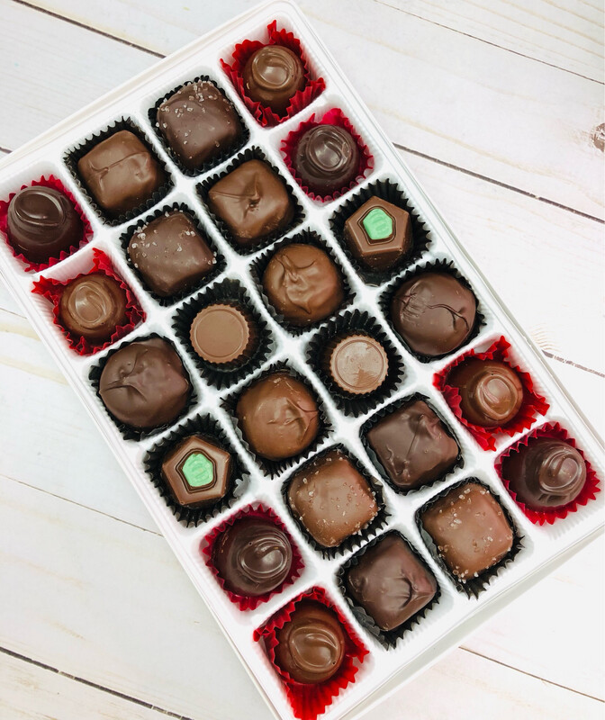 SUGAR FREE - 24 Piece Box of Assorted Chocolates