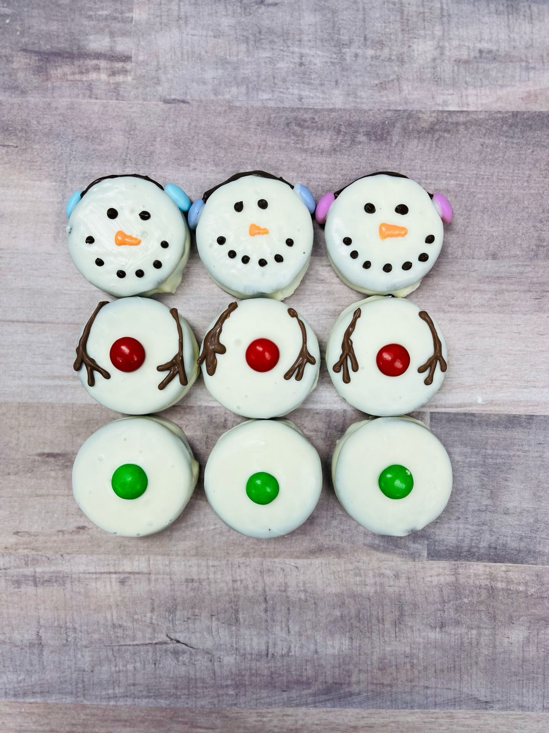 Snowmen Oreos - Set Of 3