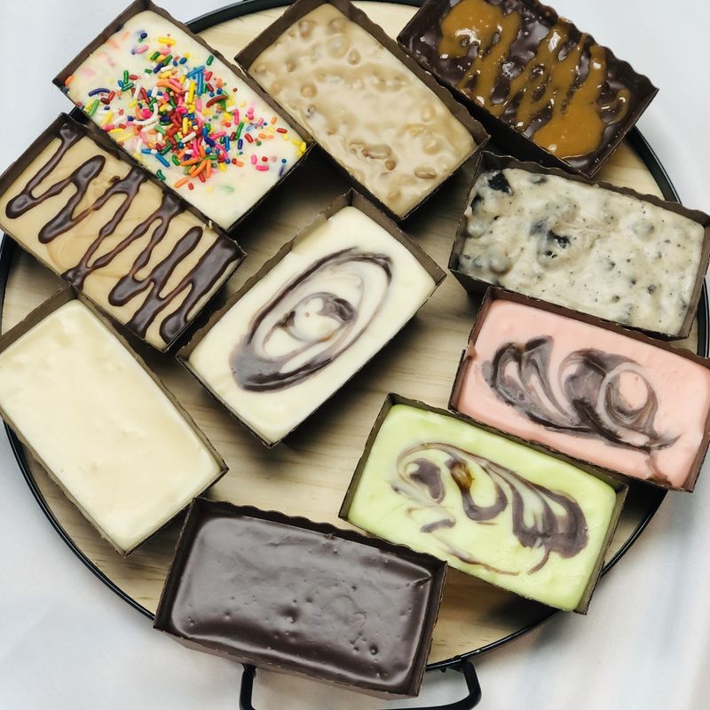 3 Piece Fudge Sampler Box