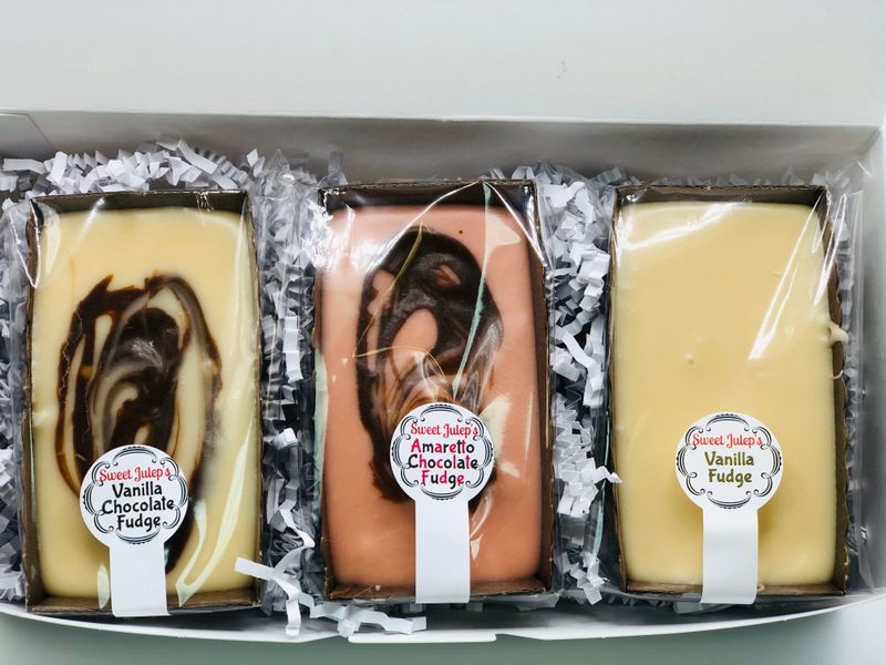 3 Piece Fudge Sampler Box