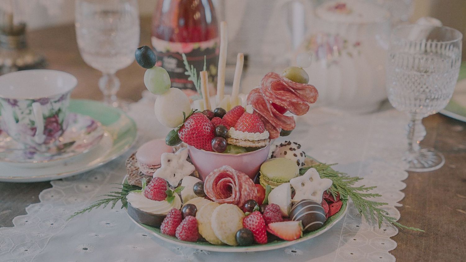 Mother's Day Teacup Charcuterie