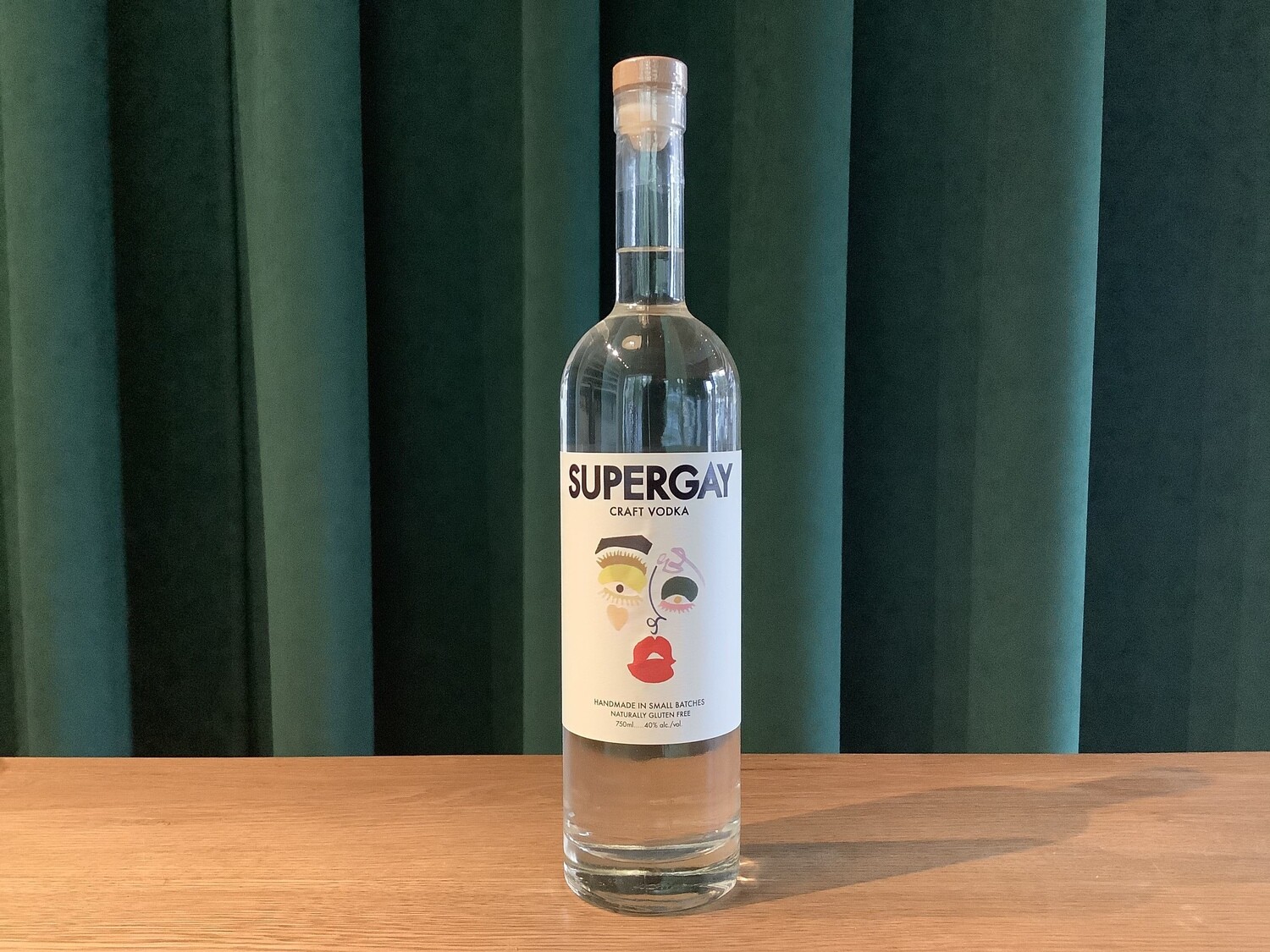 Supergay craft vodka