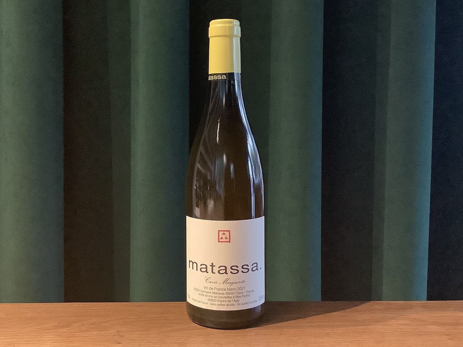 Matassa, Cuvée Marguerite VDF Blanc