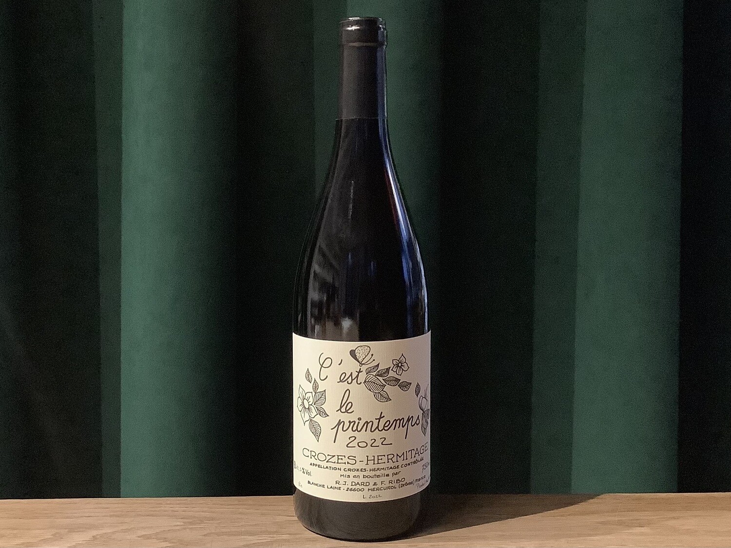 Rene Jean Dard Et Francois Ribo, Crozes-Hermitage Rouge Printemps