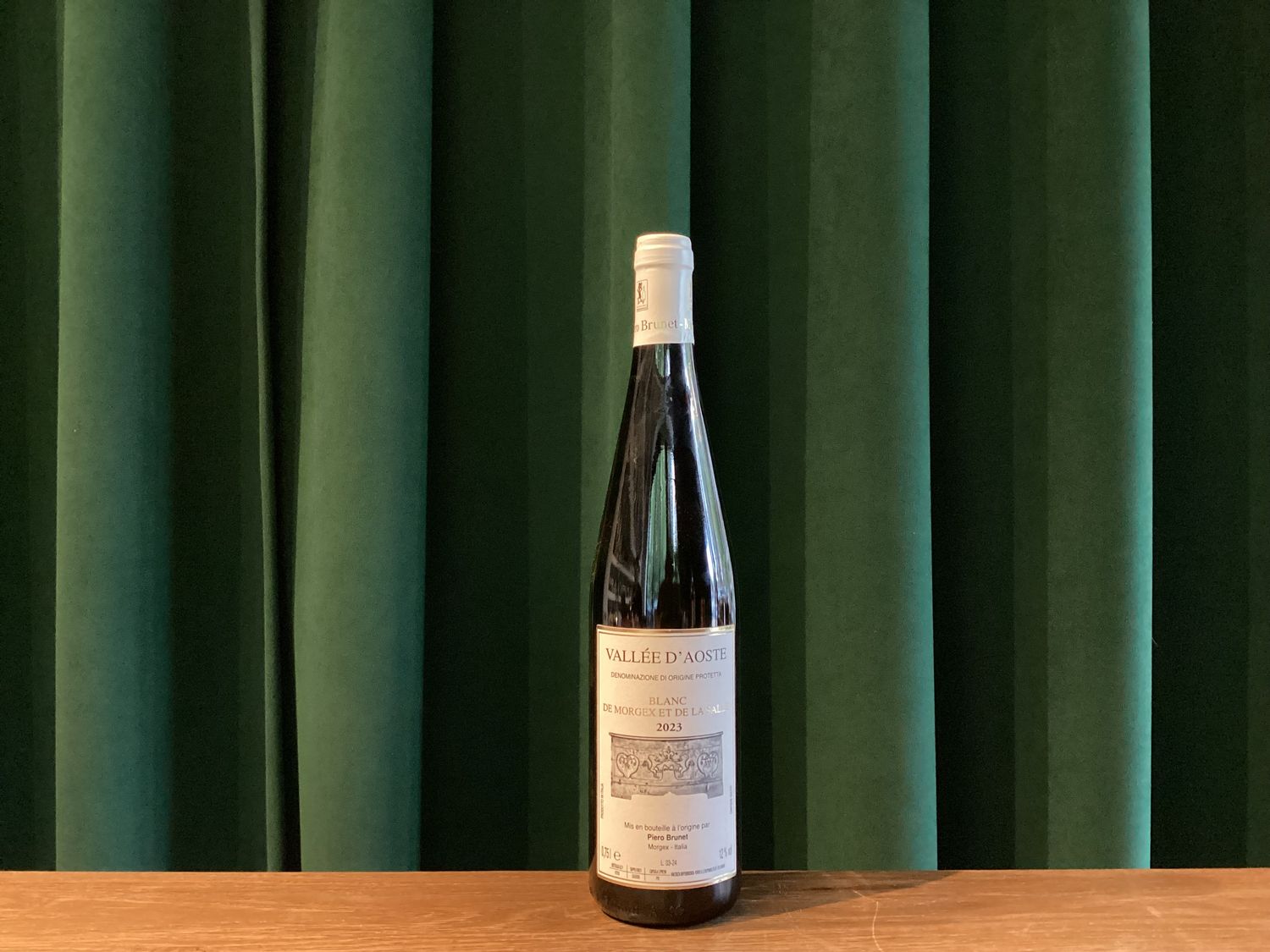 Piero Brunet Blanc de Morgex et de la Salle