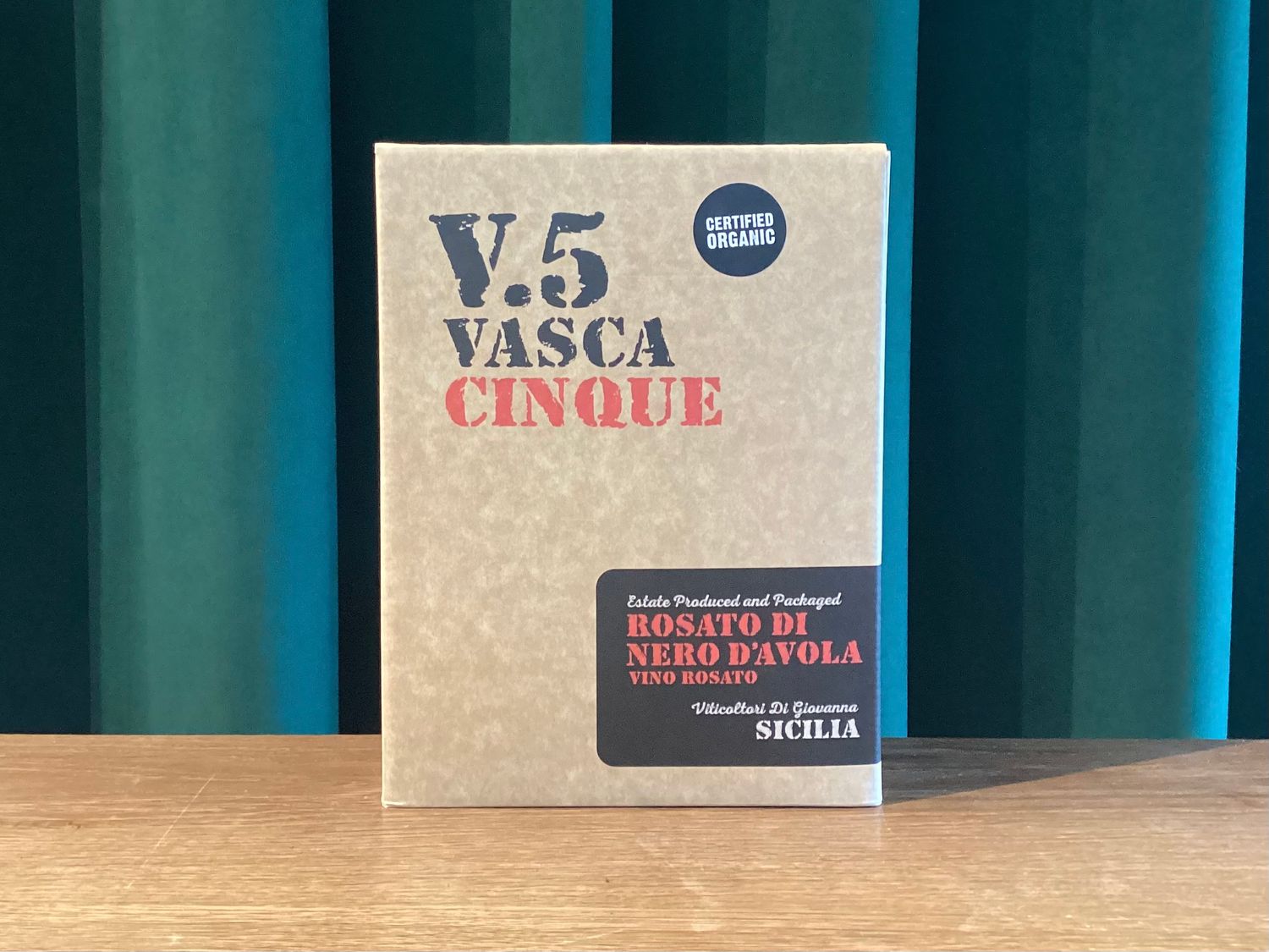 Di Giovanna, Vasca Cinque Rosato 3L