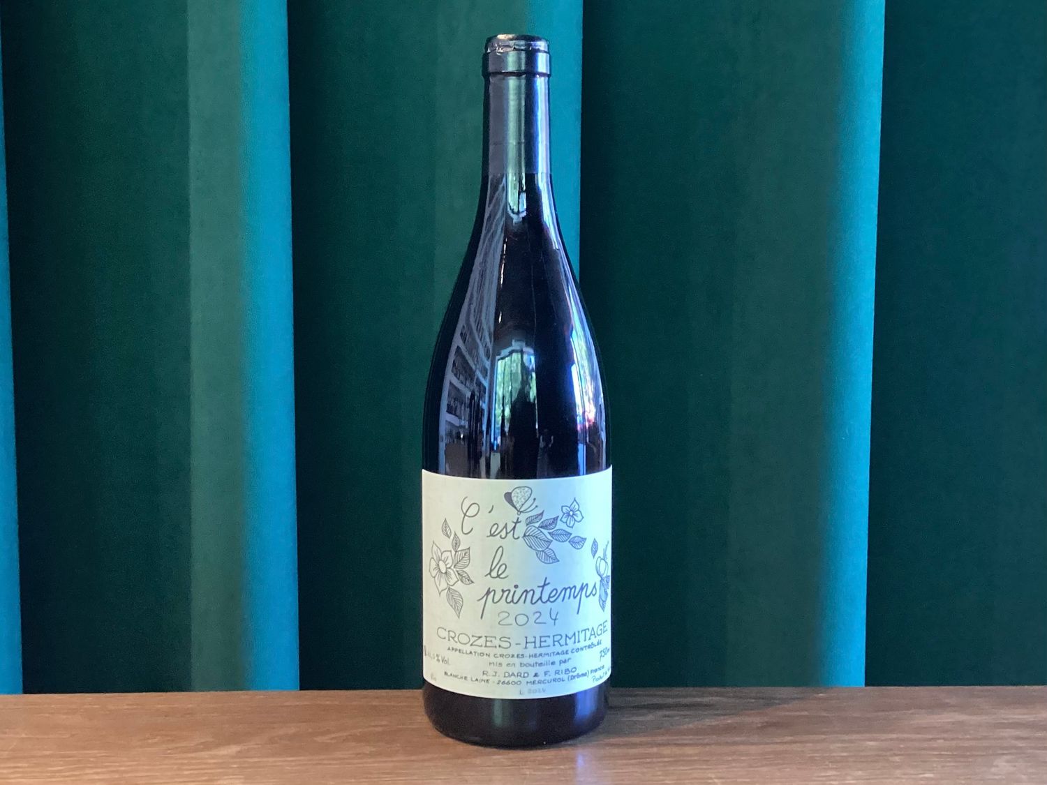 Rene Jean Dard Et Francois Ribo, Crozes-Hermitage Rouge Printemps