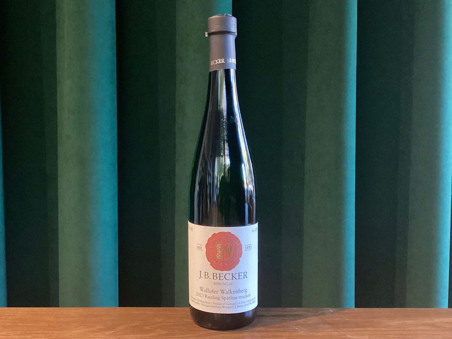 J.B. Becker, Riesling Walkenberg Spatlese Trocken 