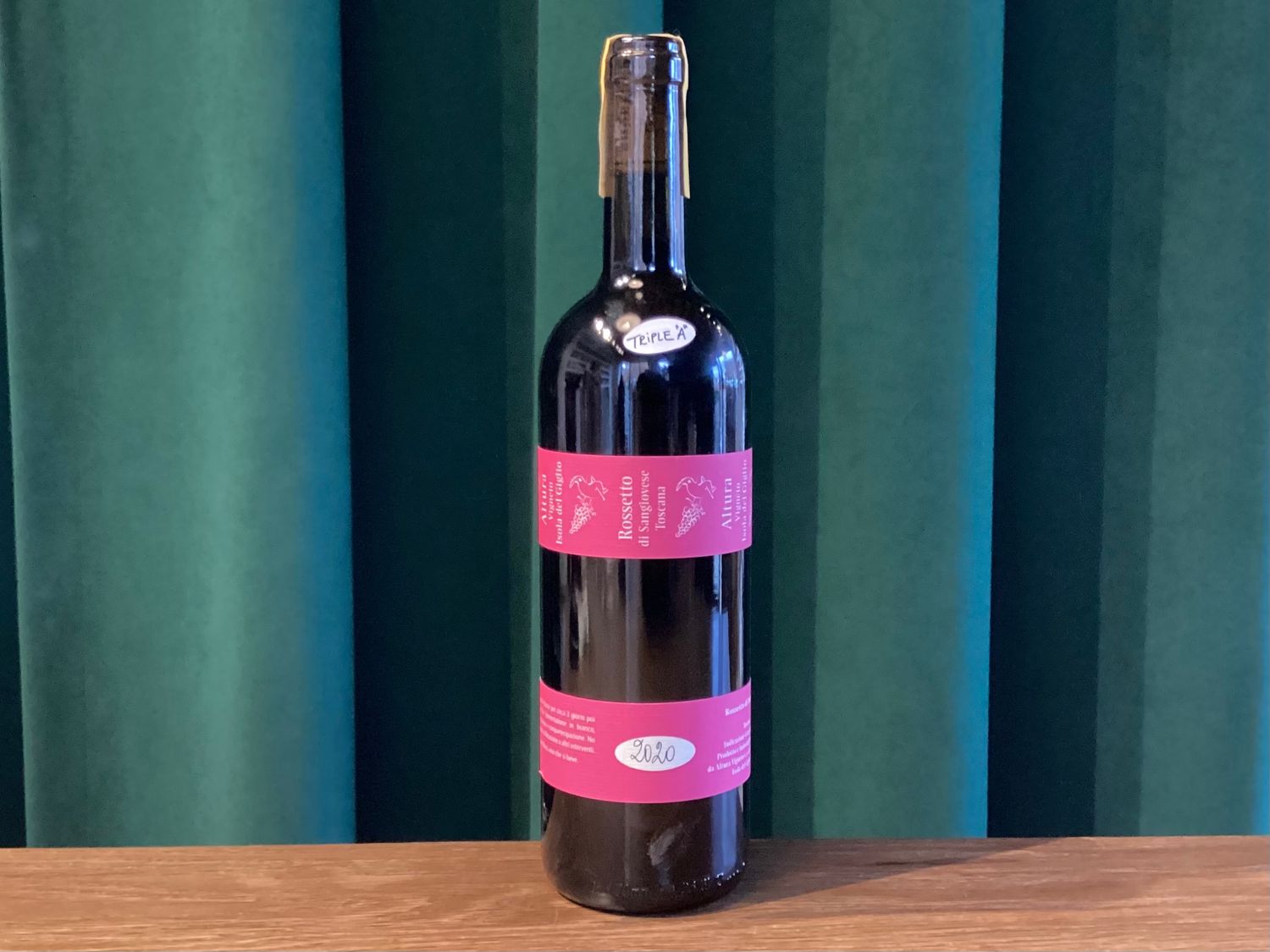 Altura, IGT Isola del Giglio Rosato Rossetto