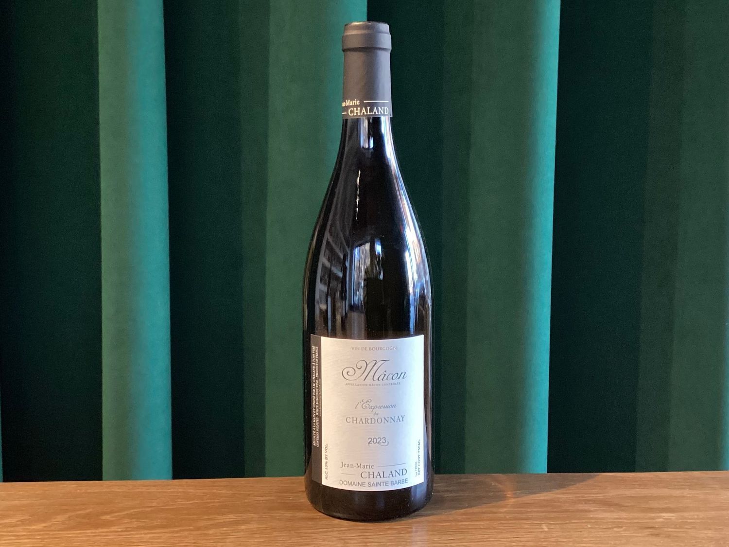 Domaine Sainte-Barbe, Jean-Marie Chaland Macon Blanc