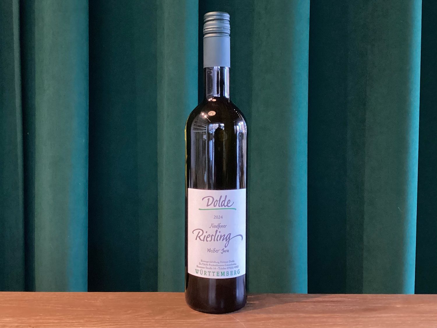 Helmut Dolde, Neuffener Riesling