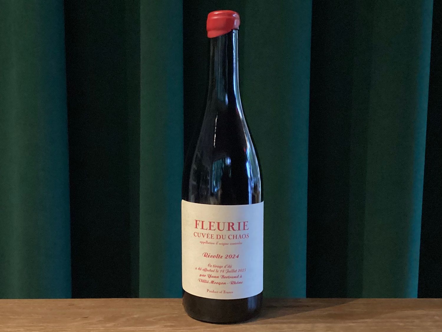 Yann Bertrand, Fleurie Cuvee du Chaos