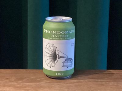 Phonograph, Harvest Cider Cans