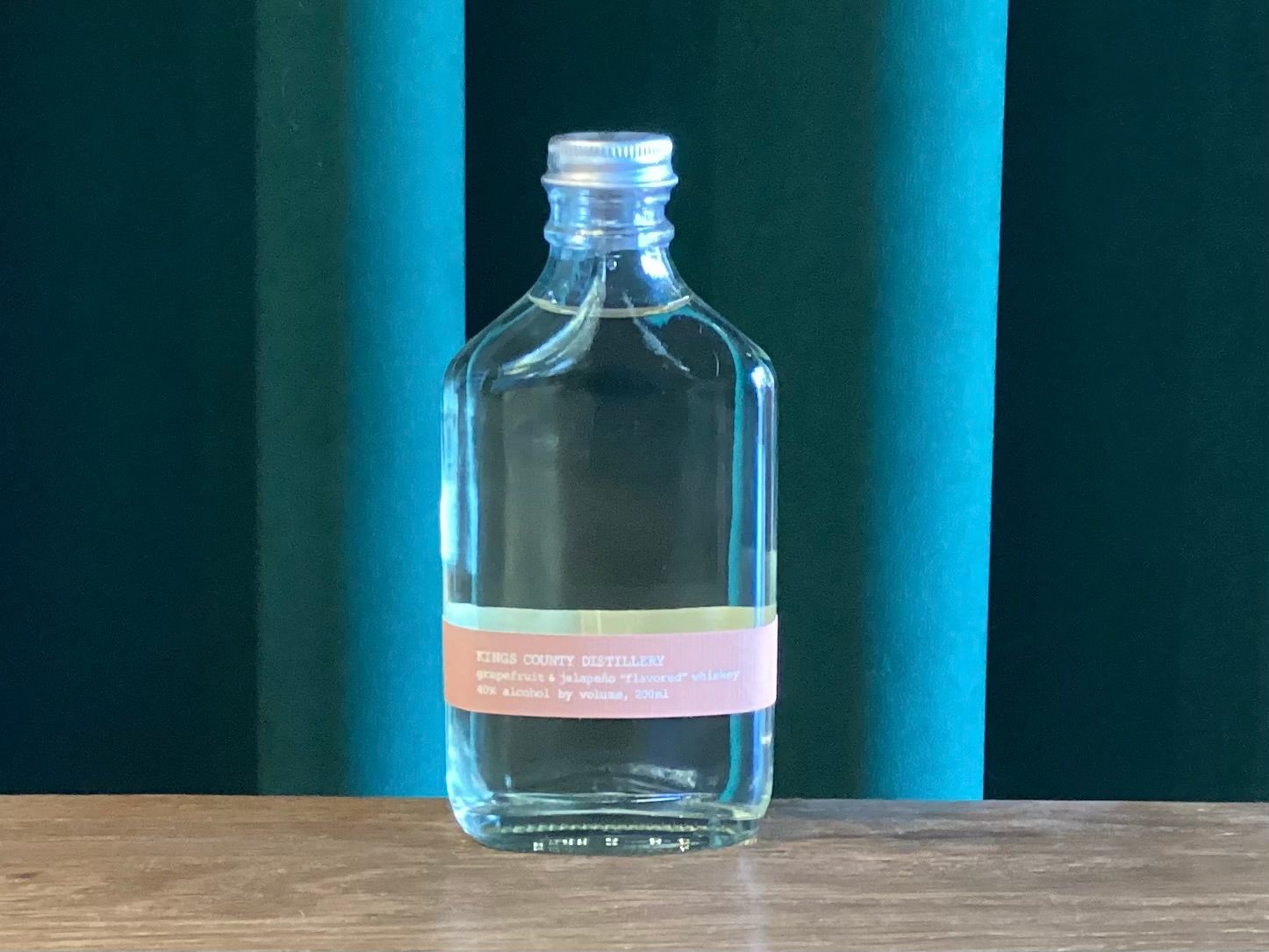 Kings County Distillery, Grapefruit Jalapeño “Flavored” Whiskey 200ml
