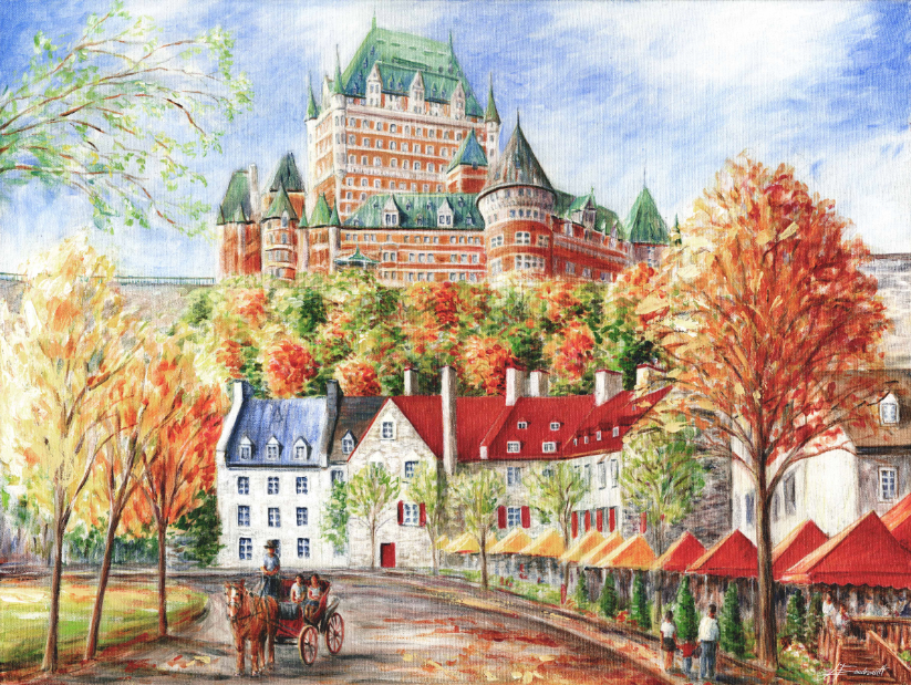 Symphonie d'automne,
 Impression sur aluminium/Print on aluminium