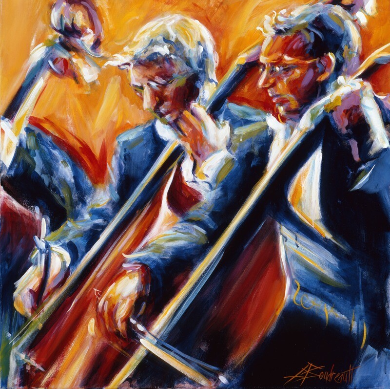 Symphonie du Printemps, Giclée sur toile/ Giclee on canvas 18x18 Pouces
Edition limitée/Limited limited