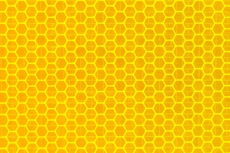 1 Roll of Class 1 Yellow Reflective Tape / 
45m x 50mm